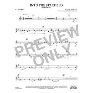 Into The Starfield (Main Title) (arr. Robert Longfield) - Bb Trumpet 2