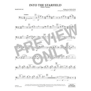 Into The Starfield (Main Title) (arr. Robert Longfield) - Baritone B.C.