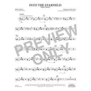 Into The Starfield (Main Title) (arr. Robert Longfield) - Percussion 1