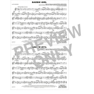 Barbie Girl (arr. Paul Murtha) - 1st Bb Trumpet