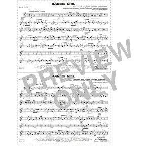 Barbie Girl (arr. Paul Murtha) - 2nd Bb Trumpet