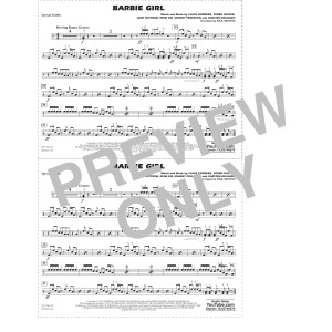 Barbie Girl (arr. Paul Murtha) - Quad Toms