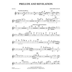 Prelude and Revelation - Flute 1