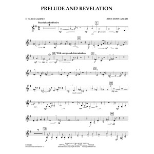 Prelude and Revelation - Eb Alto Clarinet