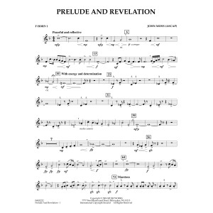 Prelude and Revelation - F Horn 1