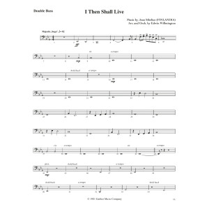 I Then Shall Live - Double Bass