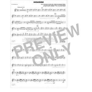 Houdini (arr. Conaway/Finger) - Bb Tenor Sax