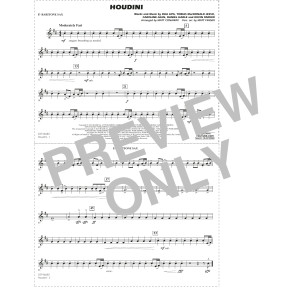 Houdini (arr. Conaway/Finger) - Eb Baritone Sax
