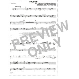 Houdini (arr. Conaway/Finger) - 2nd Bb Trumpet