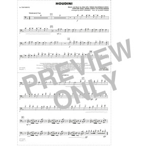 Houdini (arr. Conaway/Finger) - 1st Trombone
