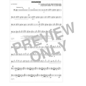Houdini (arr. Conaway/Finger) - 2nd Trombone
