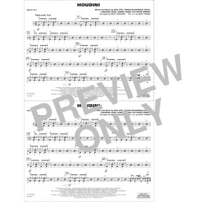 Houdini (arr. Conaway/Finger) - Drum Set