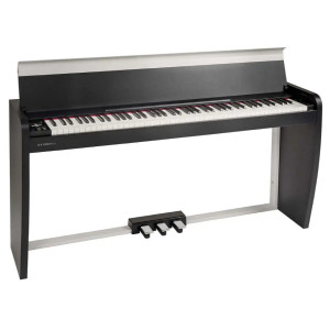 Dexibell VIVO H1 BK Home Digitalpiano 88 Tasten Schwarz satiniert mit Aluminiumrahmen