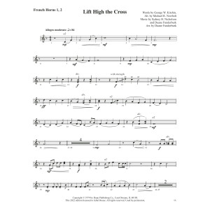 Lift High the Cross - F Horn 1 & 2
