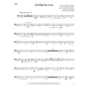 Lift High the Cross - Tuba