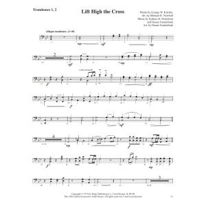 Lift High the Cross - Trombone 1 & 2