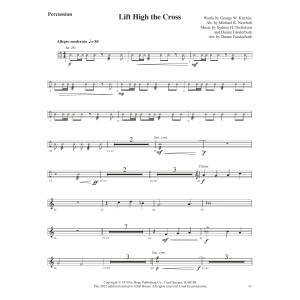 Lift High the Cross - Percussion