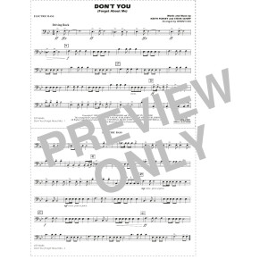 Don't You (Forget About Me) (arr. Ishbah Cox) - Electric Bass
