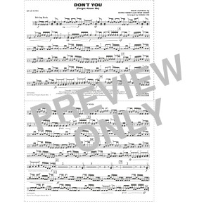 Don't You (Forget About Me) (arr. Ishbah Cox) - Quad Toms