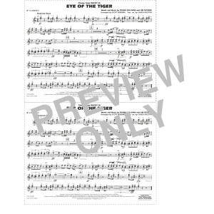 Eye Of The Tiger (arr. Scott Boerma) - Bb Clarinet