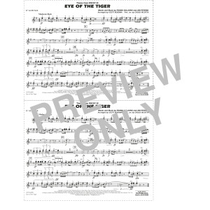 Eye Of The Tiger (arr. Scott Boerma) - Eb Alto Sax