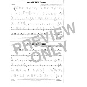 Eye Of The Tiger (arr. Scott Boerma) - Cymbals