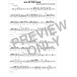 Eye Of The Tiger (arr. Scott Boerma) - Quad Toms