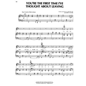 You're The First Time I've Thought About Leaving