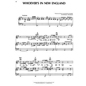 Whoever's In New England