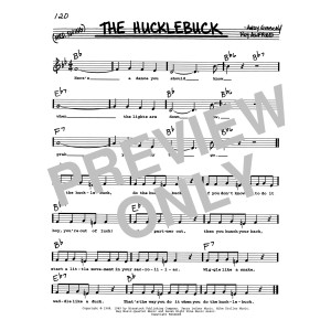 The Hucklebuck (Low Voice)