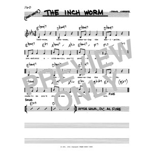 The Inch Worm (Low Voice)