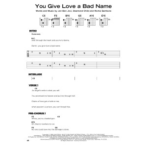You Give Love A Bad Name