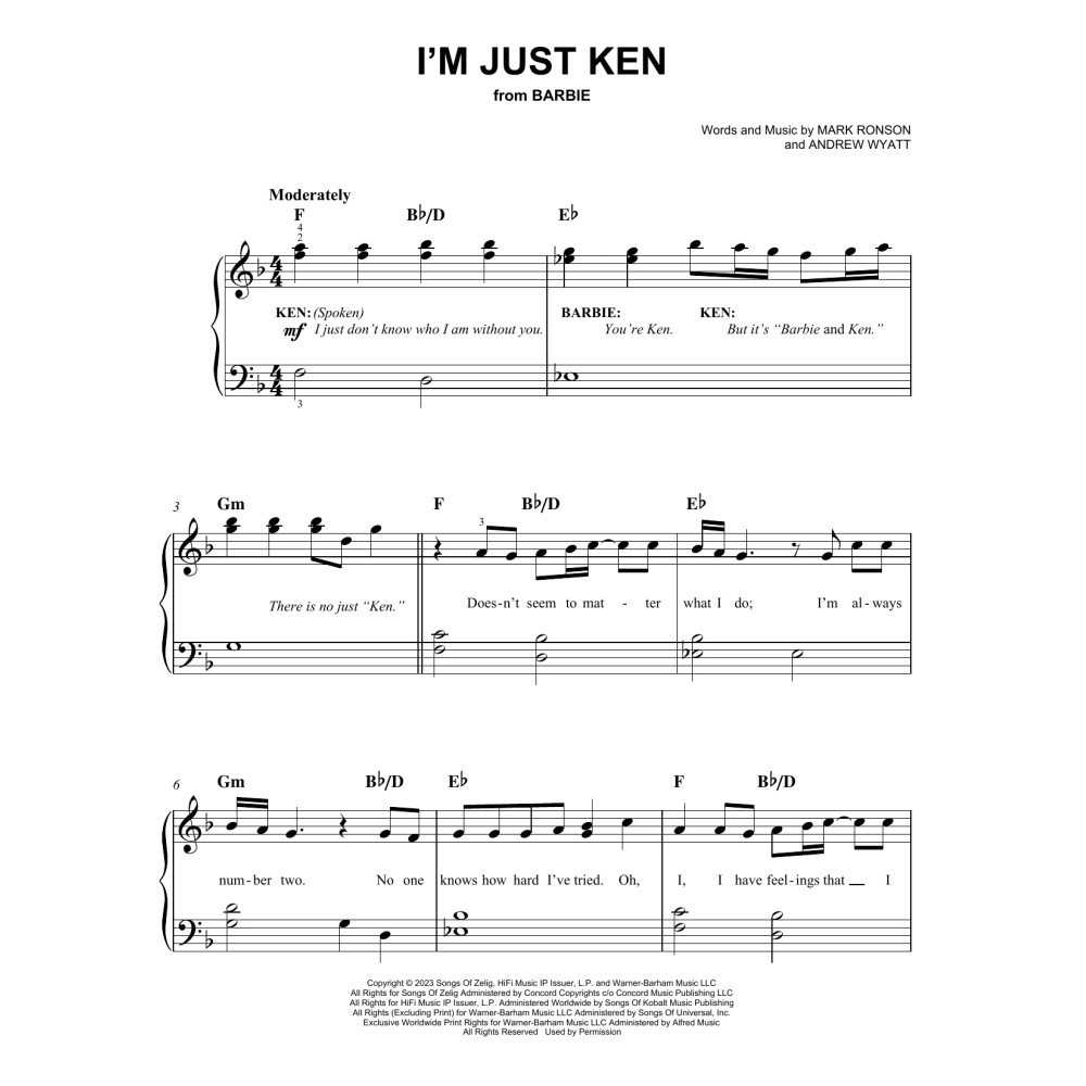 I'm Just Ken (from Barbie)