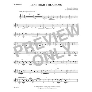 Lift High The Cross - Bb Trumpet 2
