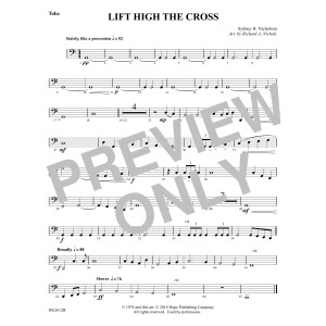 Lift High The Cross - Tuba