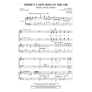 There's A New Song In The Air (Hodie, Gloria, Psallite)