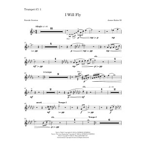 I Will Fly - Bb Trumpet 1