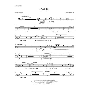 I Will Fly - Trombone 1