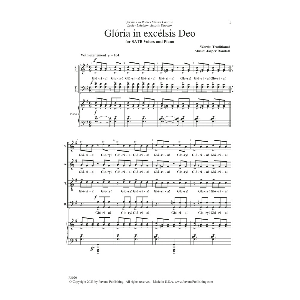 Gloria in Excelsis Deo