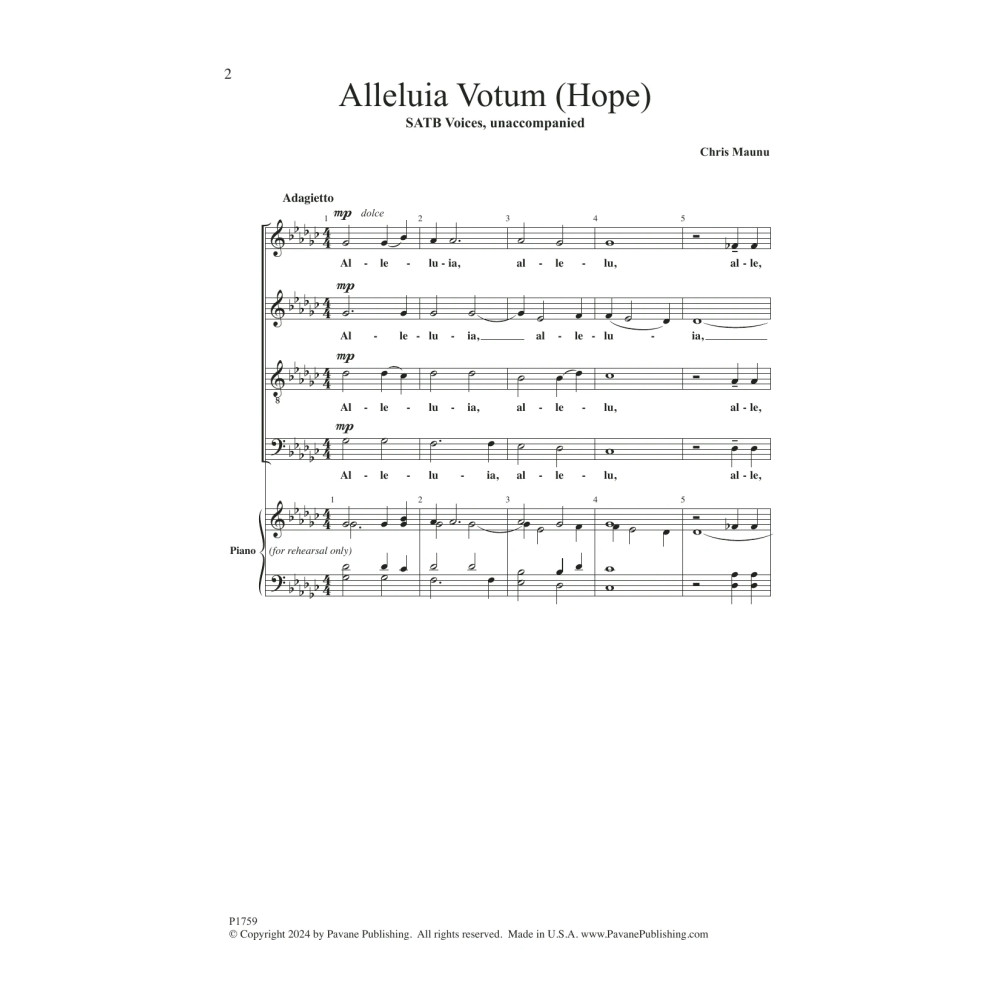 Alleluia Votum