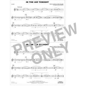 In The Air Tonight (arr. Paul Murtha) - F Horn