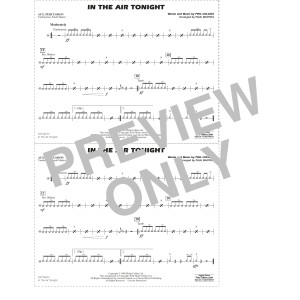 In The Air Tonight (arr. Paul Murtha) - Aux Percussion