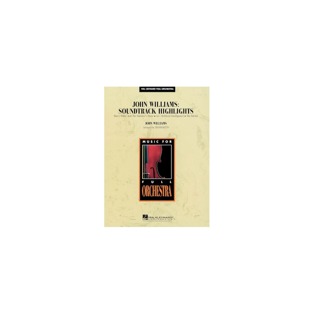 John Williams: Soundtrack Highlights (arr. Ted Ricketts) - Violin 1