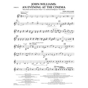 John Williams: An Evening At The Cinema (arr. Ted Ricketts) - Violin 2