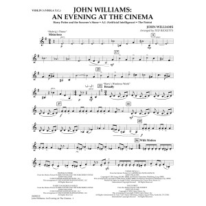 John Williams: An Evening At The Cinema (arr. Ted Ricketts) - Violin 3 (Viola Treble Clef)