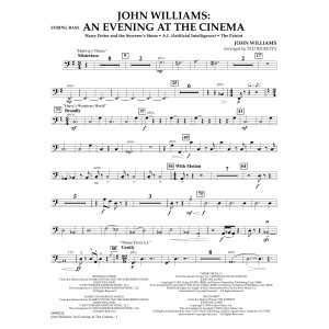 John Williams: An Evening At The Cinema (arr. Ted Ricketts) - String Bass