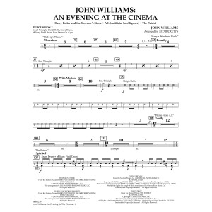 John Williams: An Evening At The Cinema (arr. Ted Ricketts) - Percussion 2