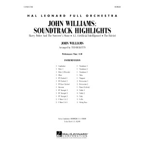 John Williams: Soundtrack Highlights (arr. Ted Ricketts) - Full Score