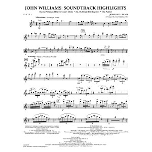 John Williams: Soundtrack Highlights (arr. Ted Ricketts) - Flute 1