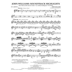 John Williams: Soundtrack Highlights (arr. Ted Ricketts) - Bb Clarinet 2